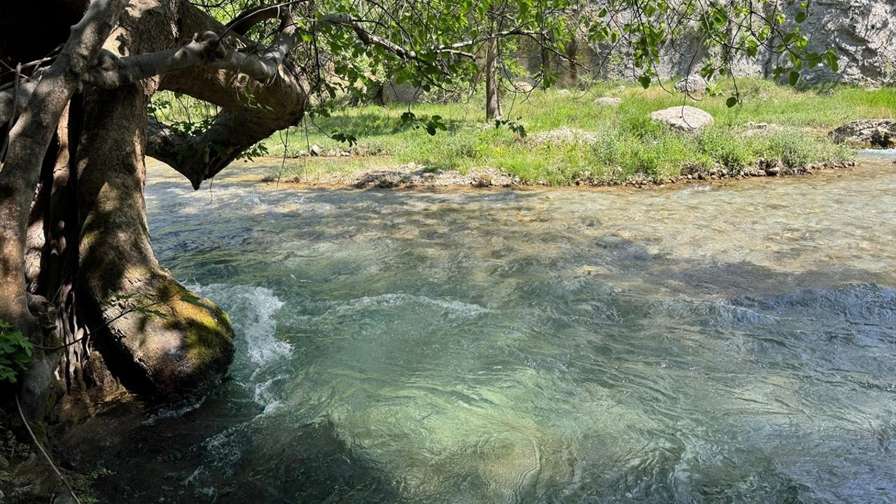 Kahramanmaraş'ta Doğa Tutkunları Bayramda Kale Boynu Kanyonu'nda Bir Araya Geldi