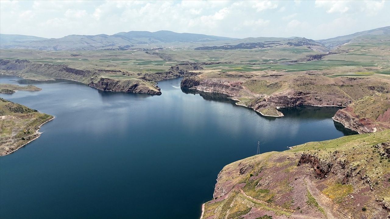 Karakurt HES Barajı Doluluk Oranı Yüzde 85'e Ulaştı