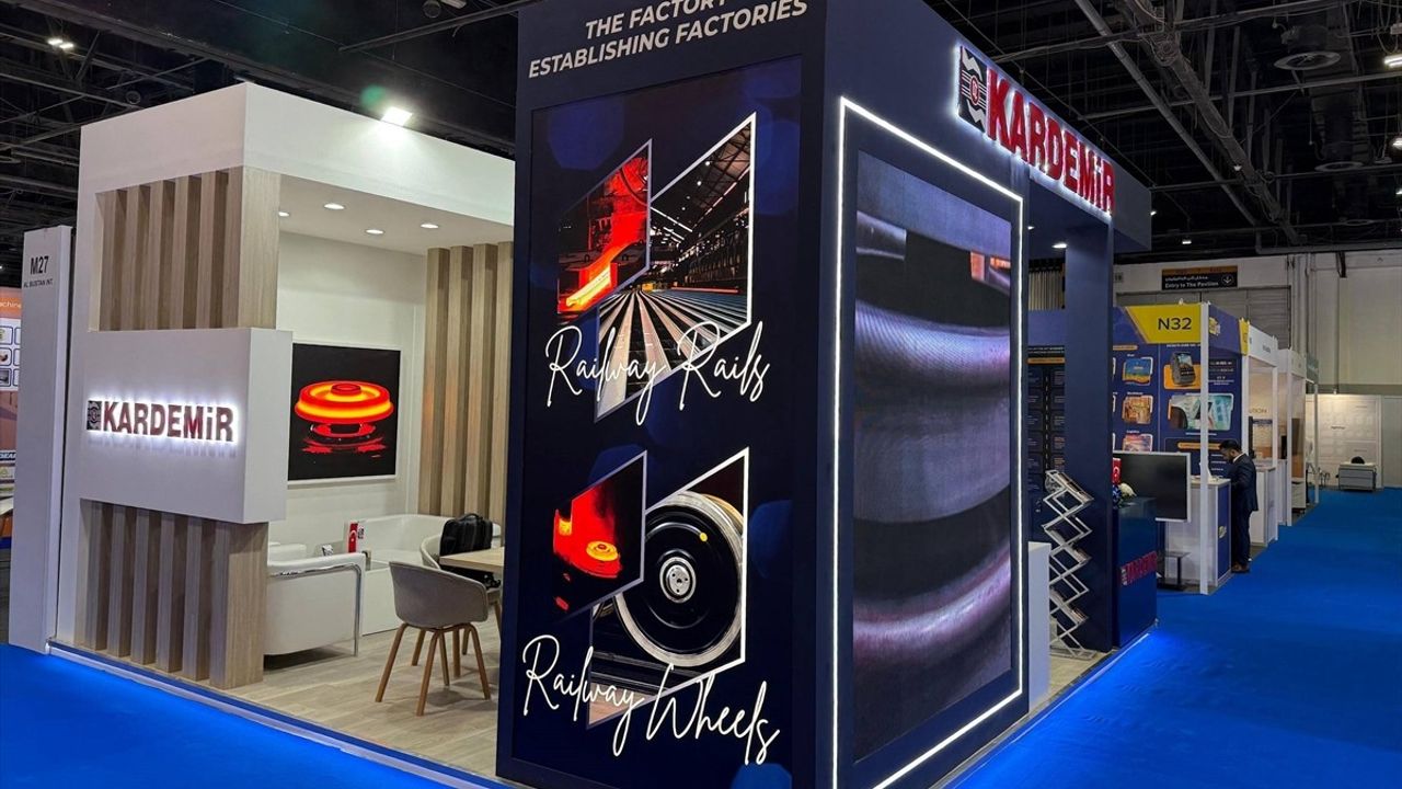 KARDEMİR, Orta Doğu'nun Demir Yolu Fuarında Yükseldi: Middle East Rail 2025