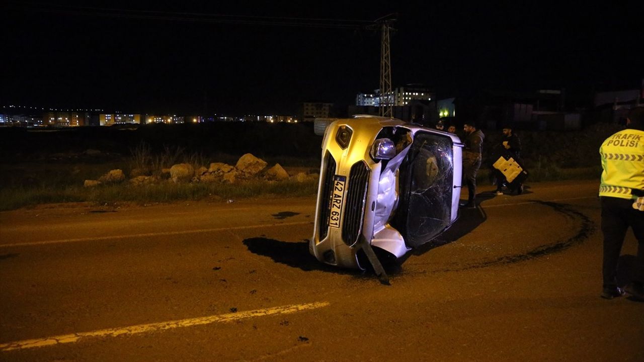 Kars'ta Zincirleme Trafik Kazasında 4 Yaralı
