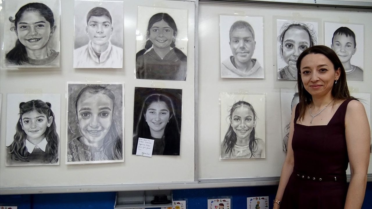 Karslı Çocuklara Resimlerle Umut Veren Proje