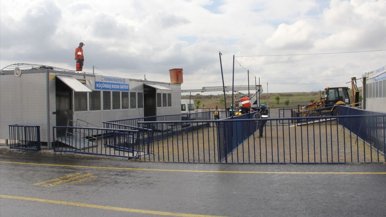 Kayseri'de Kurban Bayramı İçin Provalar Başladı: Kesim Alanı Hazır