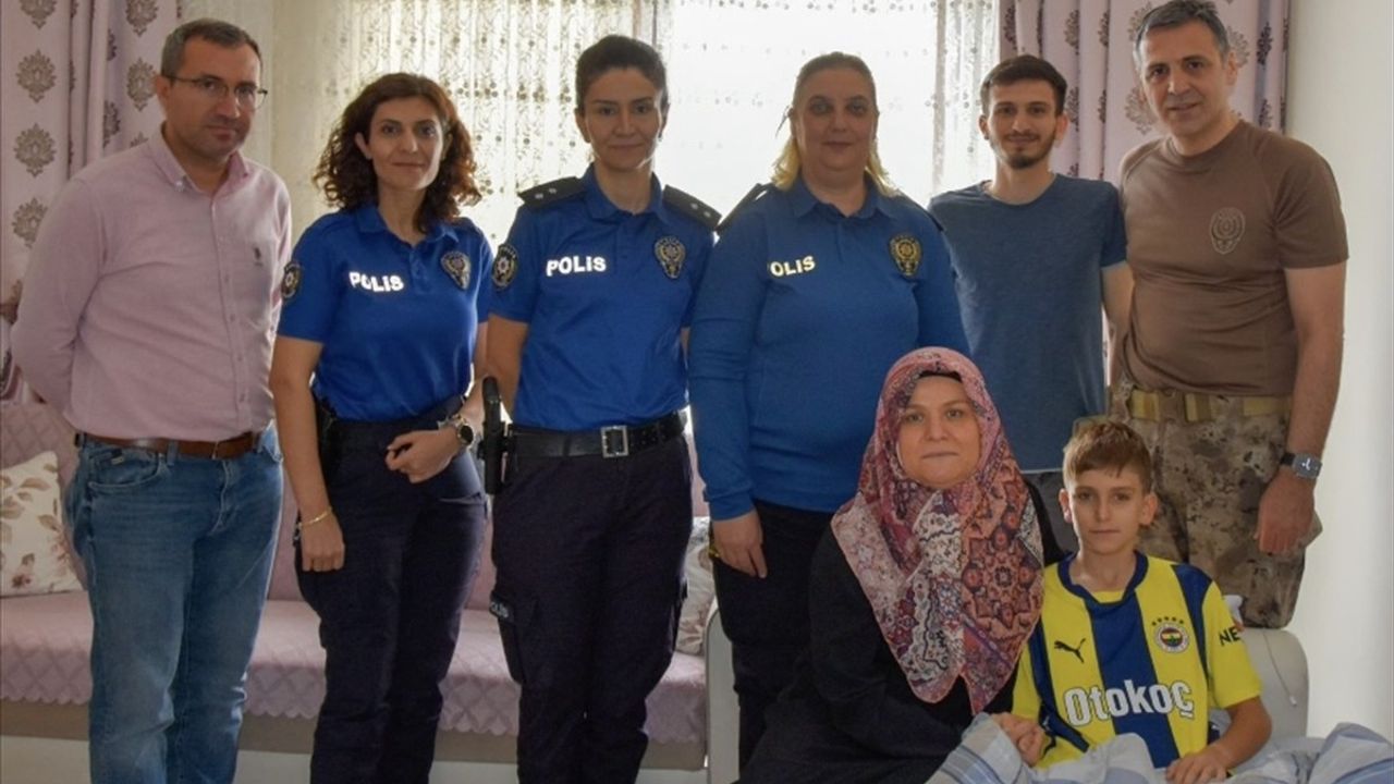 Kayseri Emniyet Müdürü Aydın'dan Şehit Ailesine Anlamlı Ziyaret