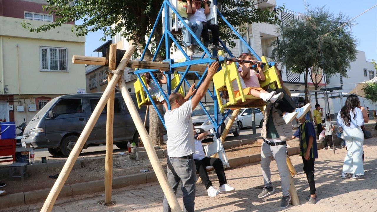 Kilis'te Yüzlerce Yıllık Bayram Geleneği: Çocuklar Eğlenceye Doydu
