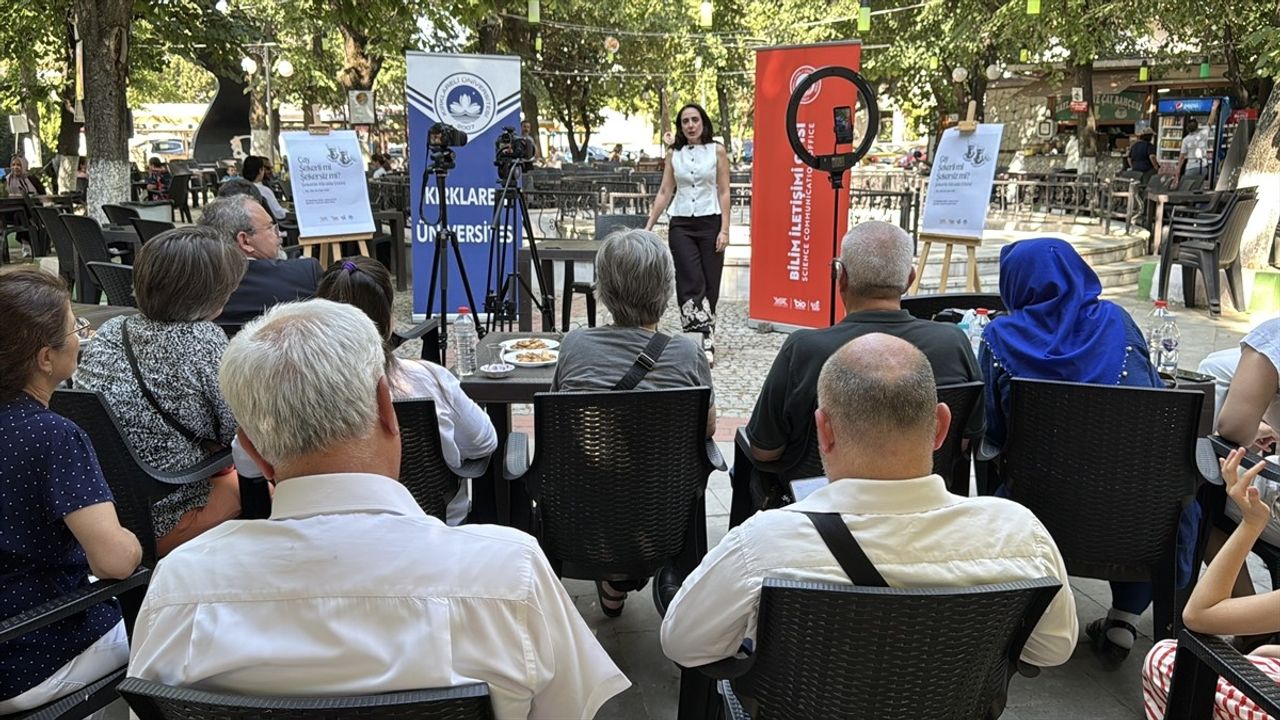 Kırklareli'nde Şekerin Vücuda Etkileri Konuşuldu