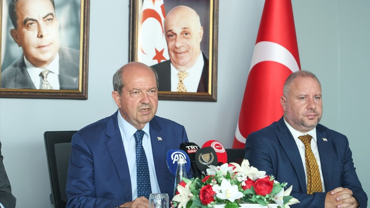 KKTC Cumhurbaşkanı Tatar'dan 'Doğu Akdeniz ve İstikrar' Vurgusu