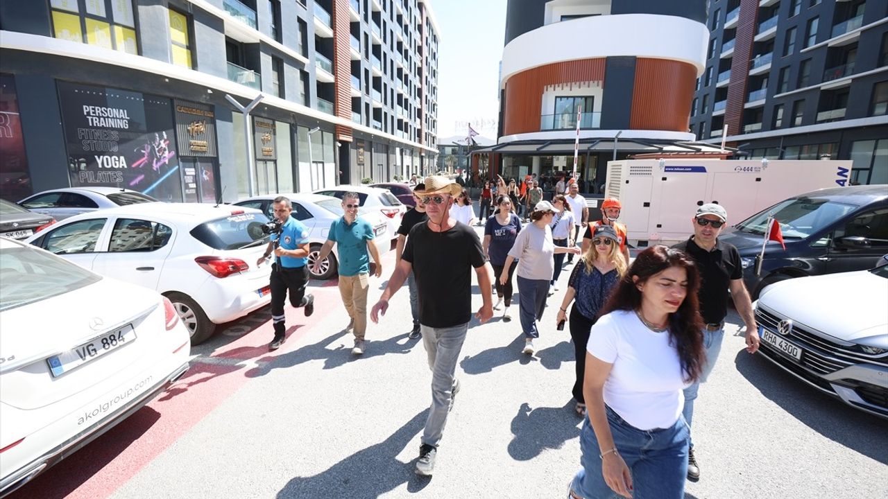 KKTC'de Gazimağusa'da Acil Durum Tatbikatı Gerçekleştirildi