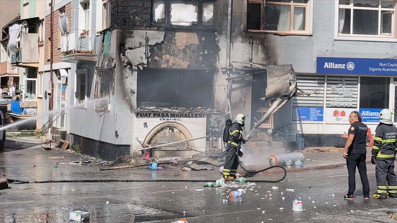 Kütahya'da Tüp Satışı Yapan İş Yerinde Patlama: 8 Yaralı