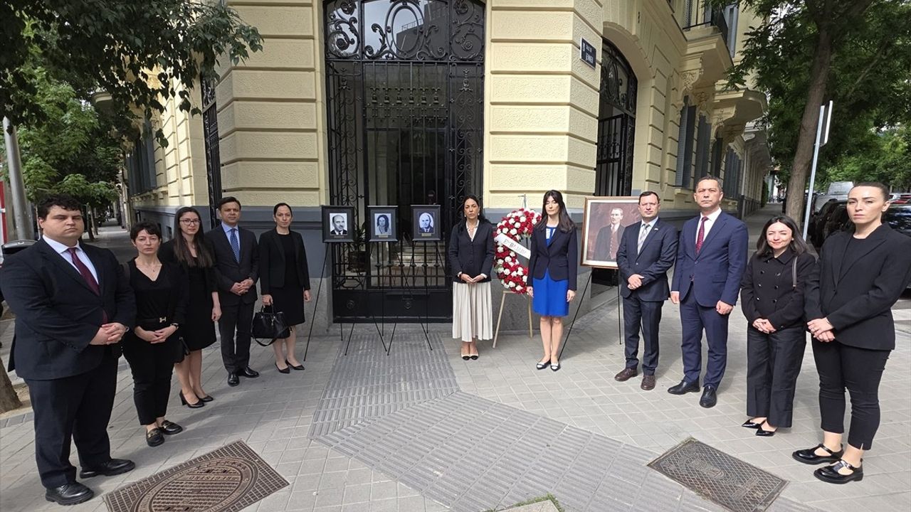 Madrid'de Ermeni Terörünün Kurbanları Anıldı