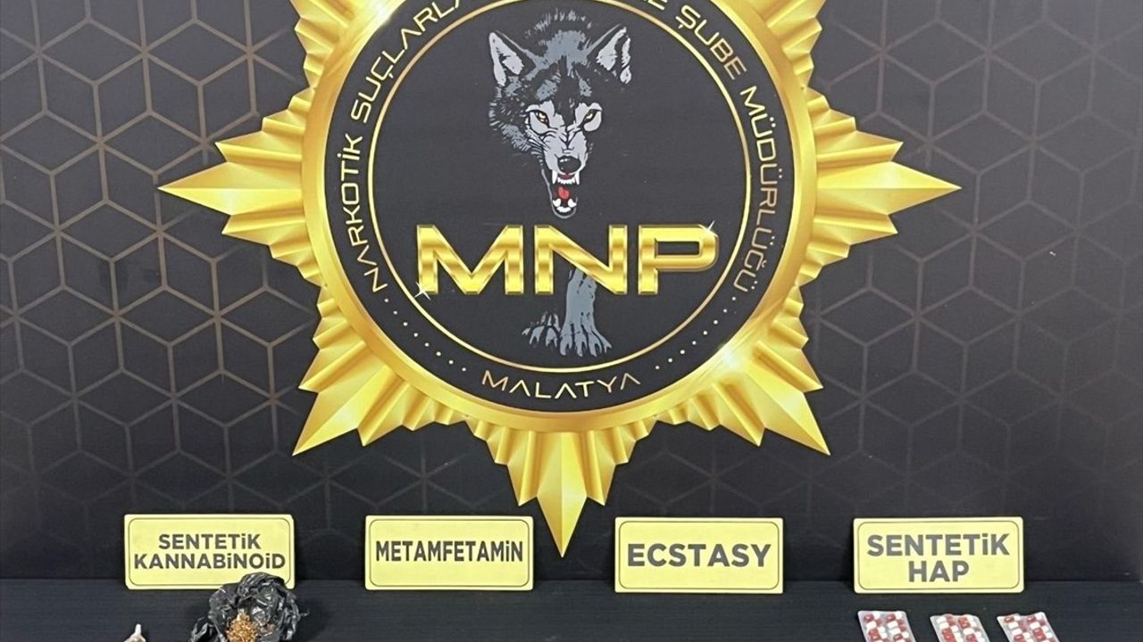 Malatya'da Uyuşturucu Operasyonu: 4 Zanlı Yakalandı