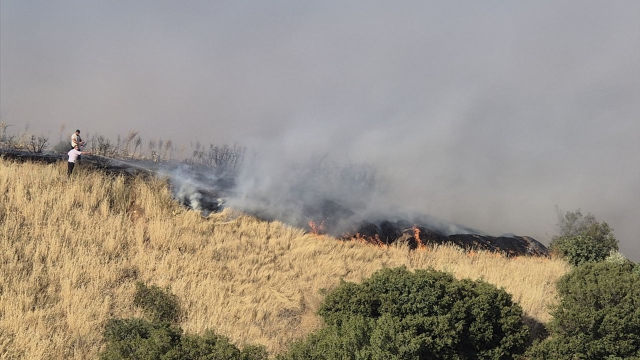 Manisa'nın Ahmetli İlçesinde Orman Yangınına Hızlı Müdahale
