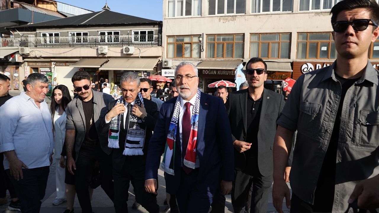 Mardin'de Gazze Saldırılarına Karşı Protesto Gösterisi