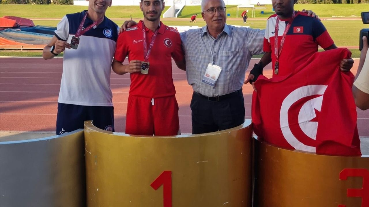 Mehmet Emin Eğilmez, Tunus'ta Altın Madalya Kazandı