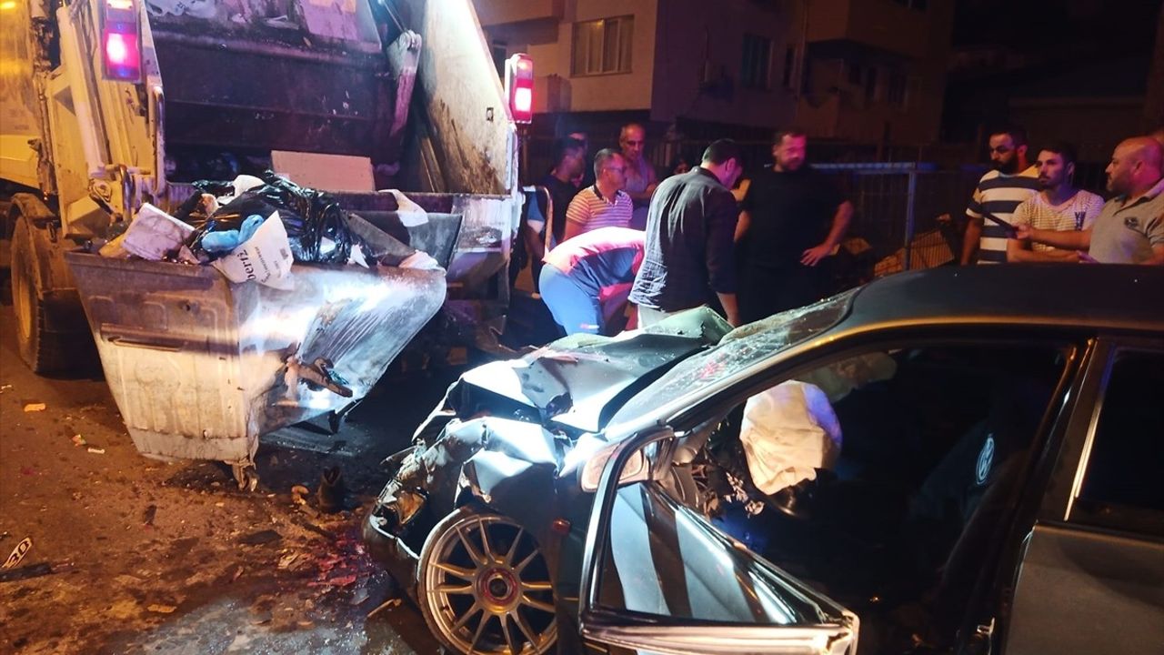Mersin'de Trafik Kazası: 1 Ölü, 4 Yaralı