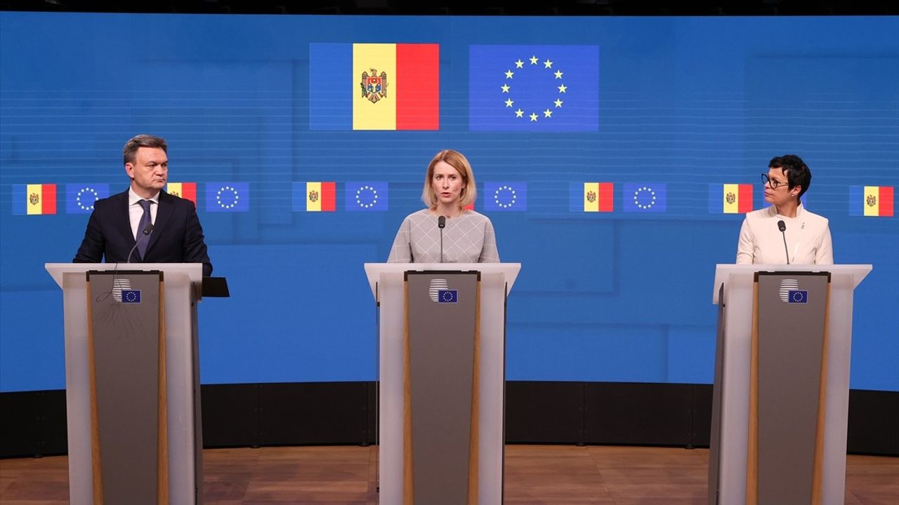Moldova'nın AB Üyeliği İçin 2025 Hedefi: Tüm Fasıllar Açılacak