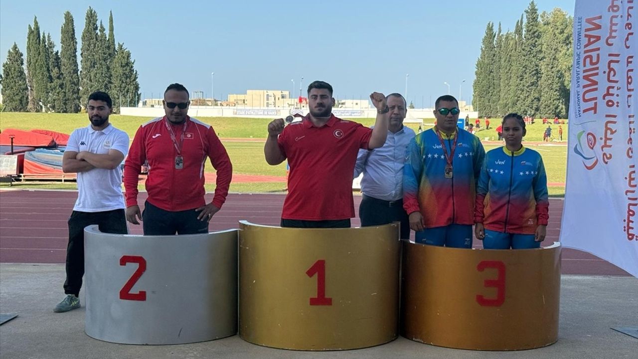 Muhammet Atıcı, Tunus'ta Altın Madalya Kazandı