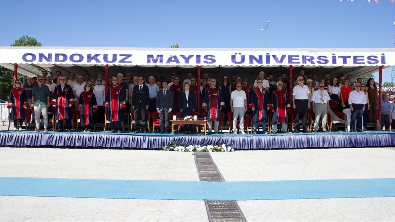 OMÜ Mühendislik Fakültesi'nden 440 Öğrenci Mezun Oldu