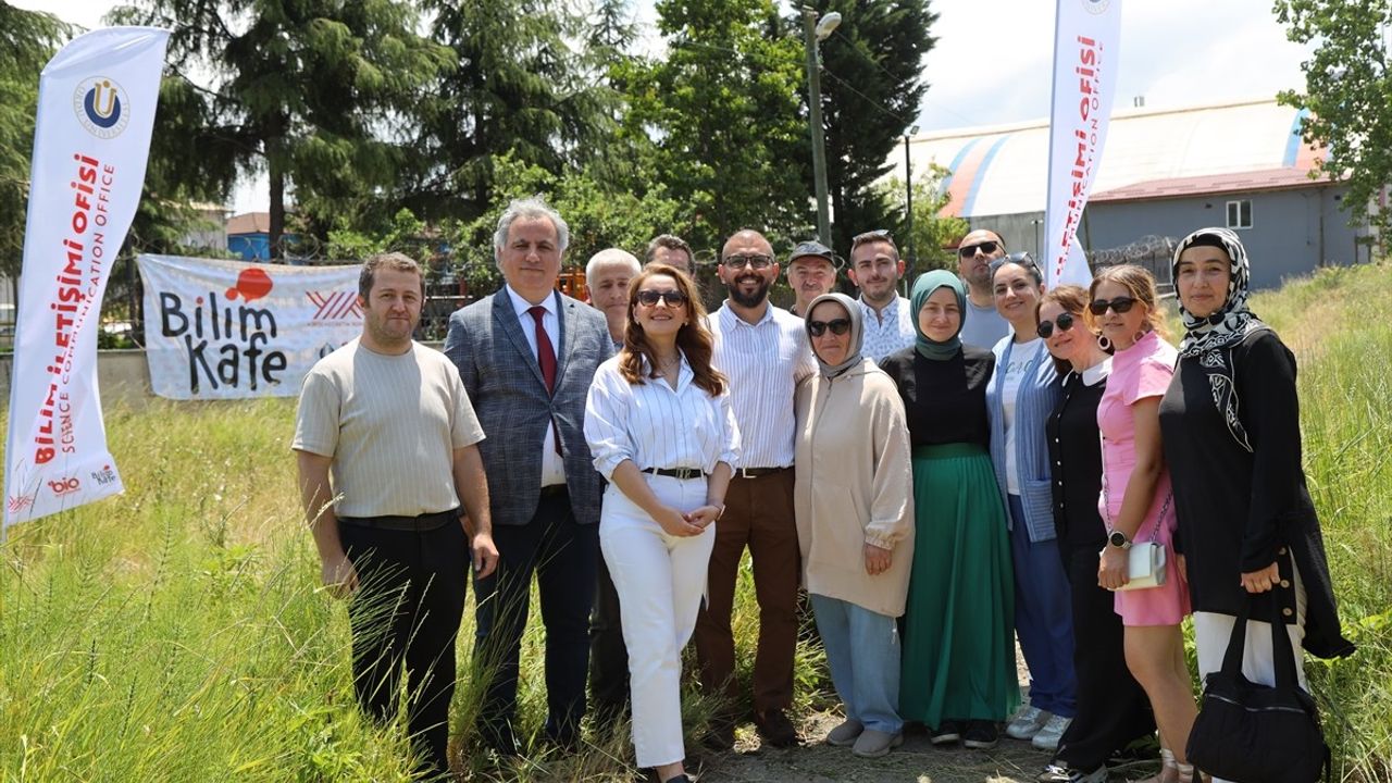 Ordu'da Bilim Kafe Etkinliğinde Balık Atıklarının Gübreye Dönüşümü Anlatıldı