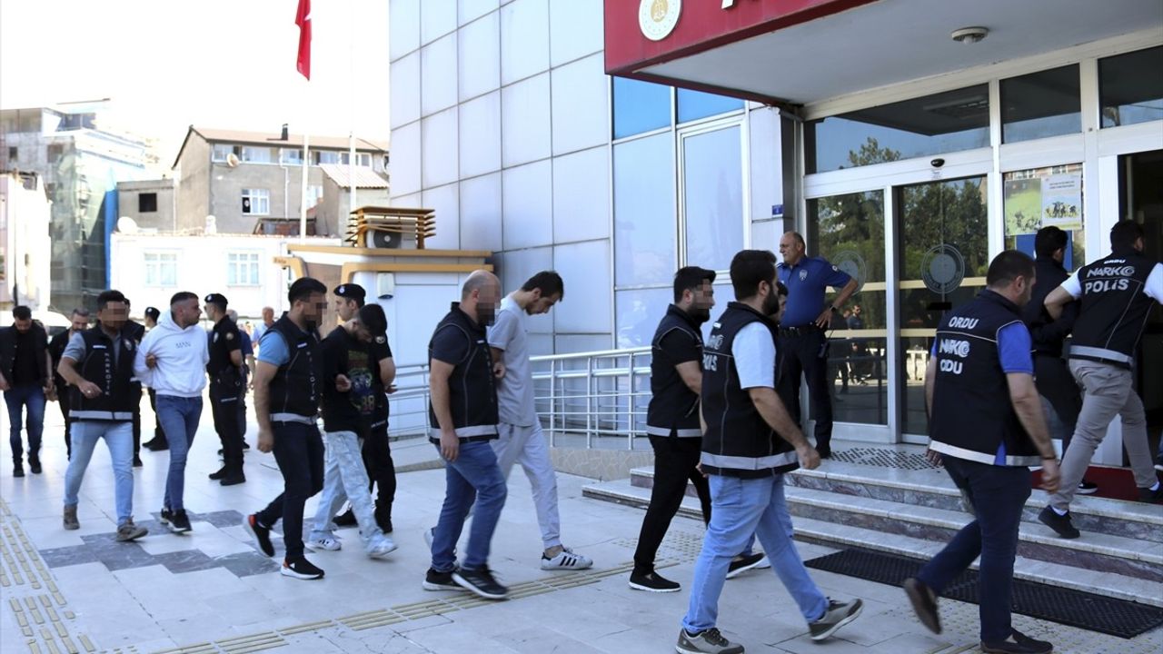 Ordu Merkezli Uyuşturucu Operasyonunda 24 Gözaltı