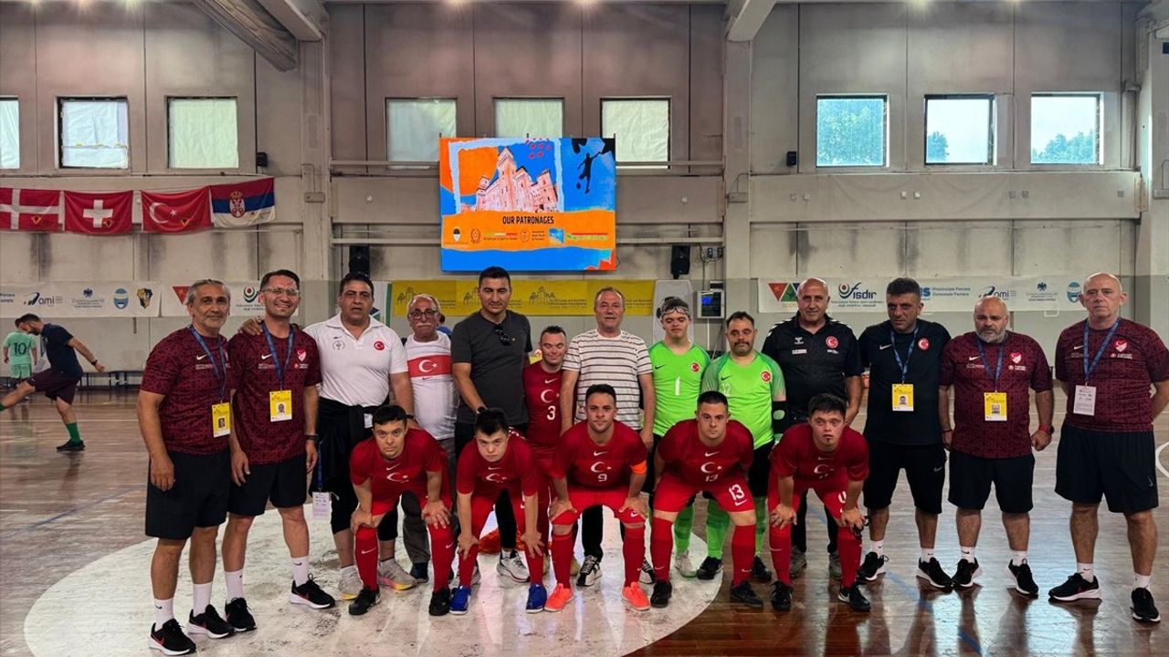Özel Sporcular Futsal ve Basketbol Milli Takımları, Avrupa Şampiyonası'na Galibiyetle Başladı