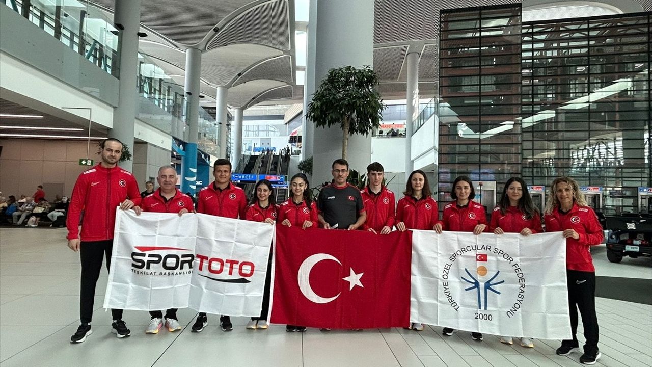 Özel Sporcular Masa Tenisi Milli Takımı, Çekya'da Madalya Peşinde