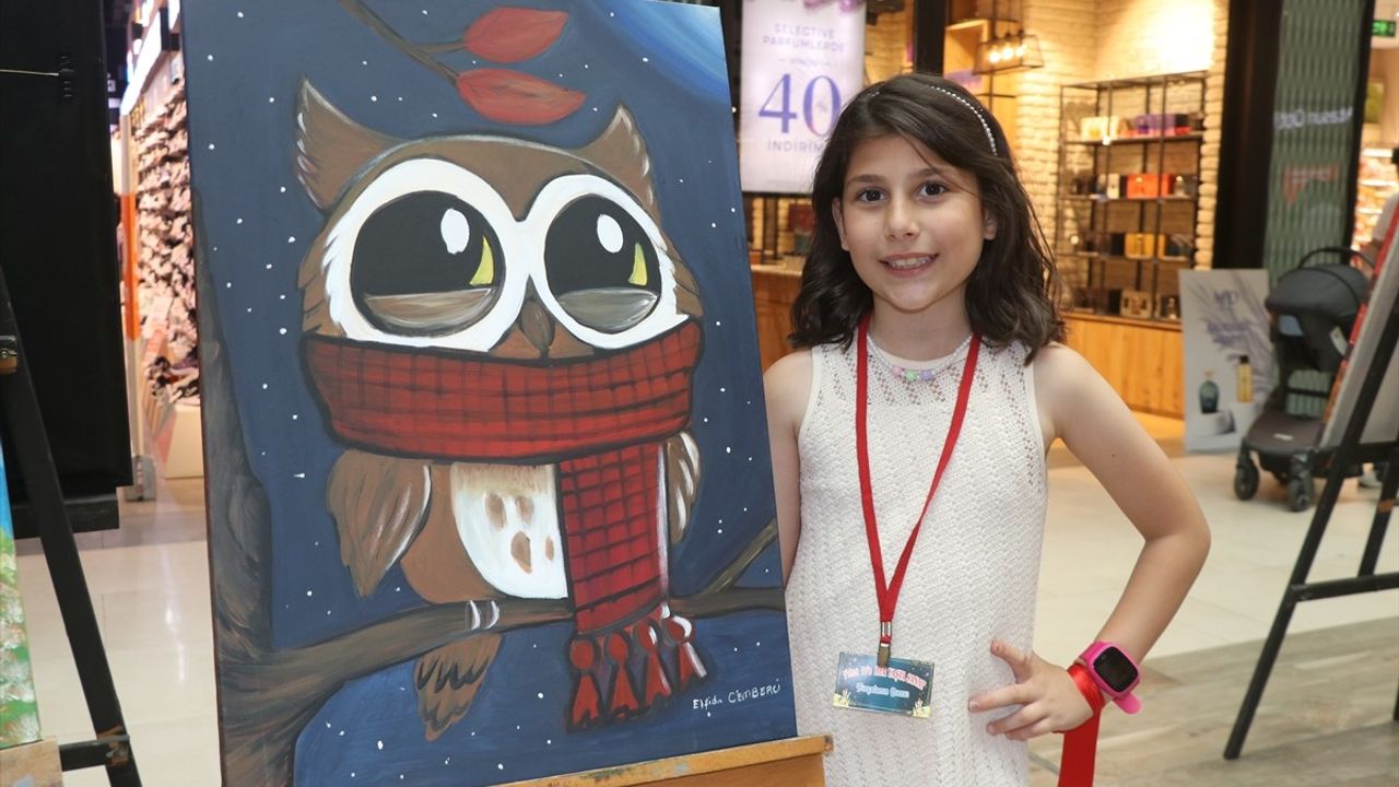 Rize'de '7'den 70'e Her Yaşta Sanat' Resim Sergisi Açıldı