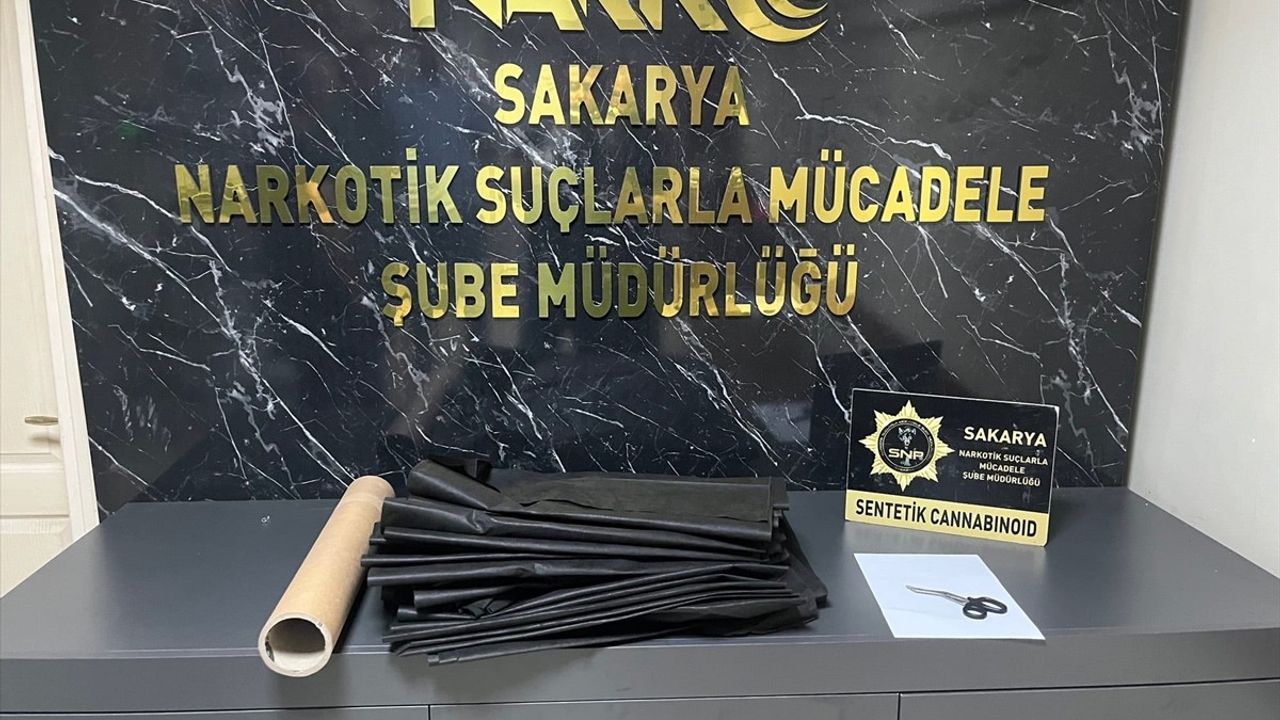 Sakarya'da 4.200 İçim Sentetik Uyuşturucu Operasyonu