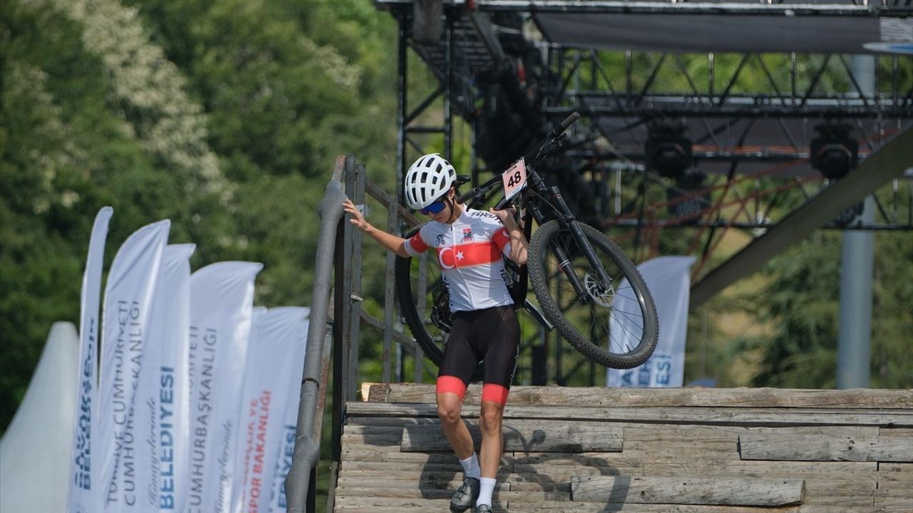 Sakarya'da UCI Dağ Bisikleti Eliminatör Dünya Şampiyonası Start Aldı
