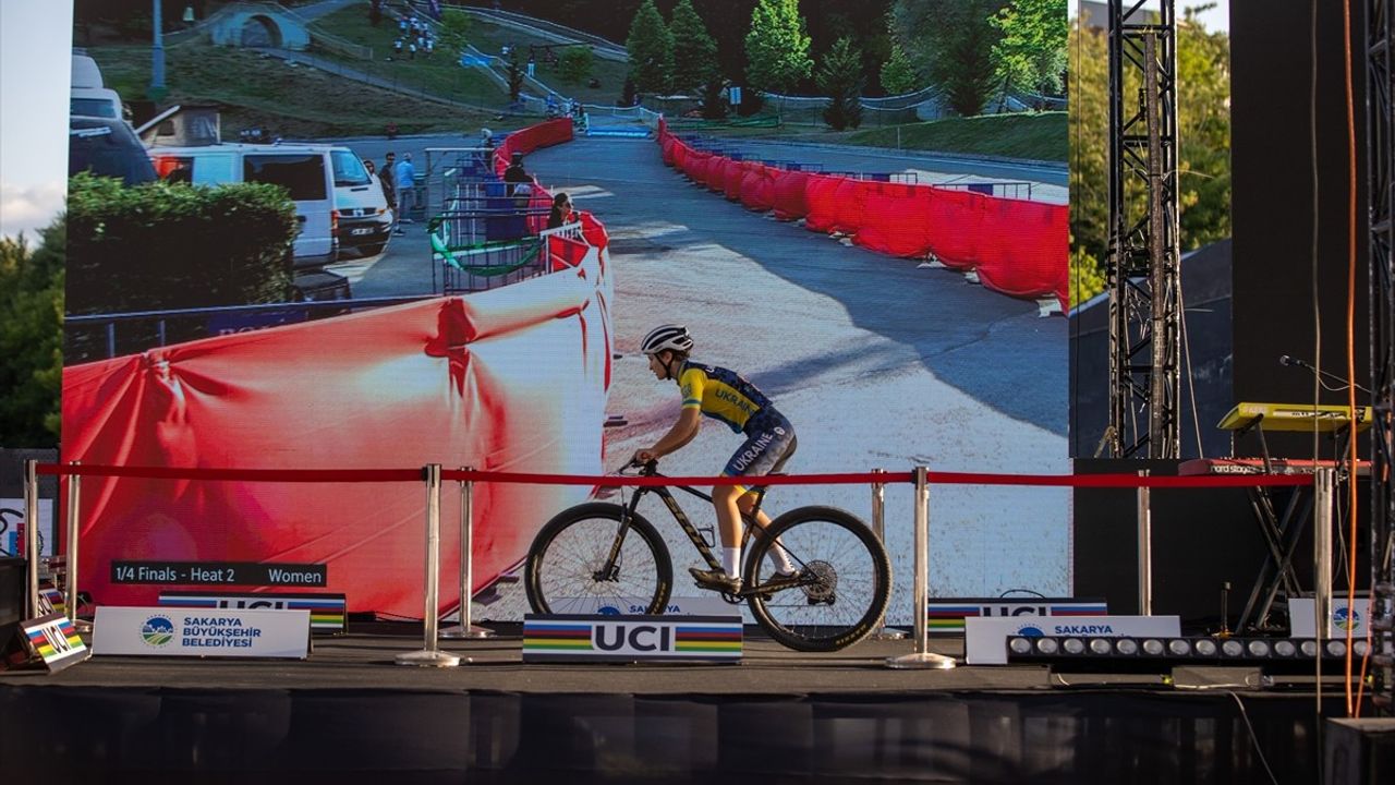 Sakarya'da UCI Dağ Bisikleti Eliminatör Dünya Şampiyonası Tamamlandı