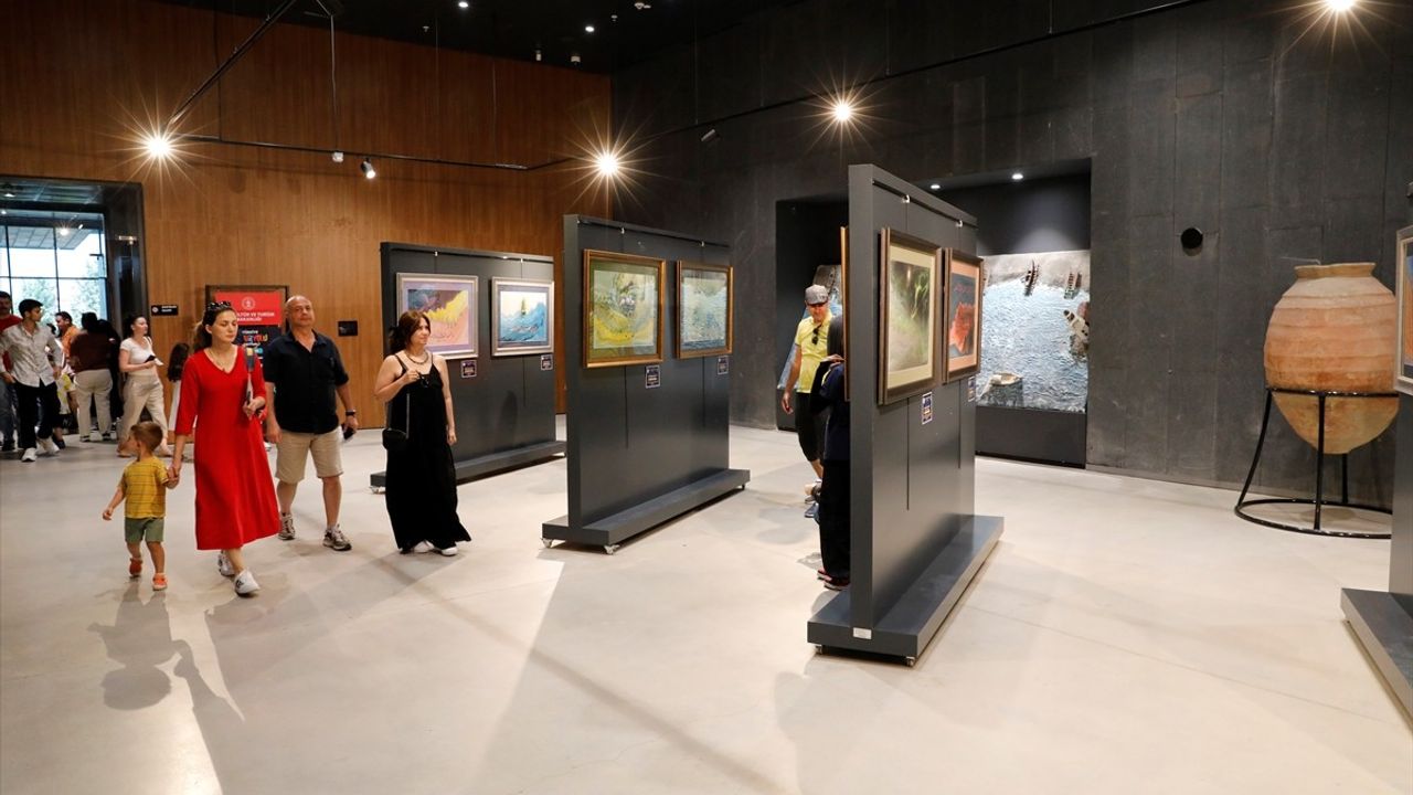 Samsun'da Kainat Ayetleri Sanatla Tefsir Edildi