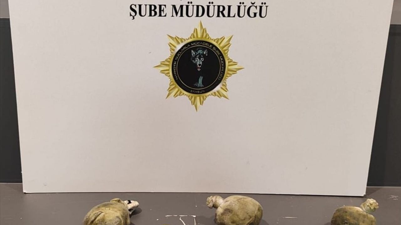 Samsun'da Uyuşturucu Operasyonu: 3 Gözaltı
