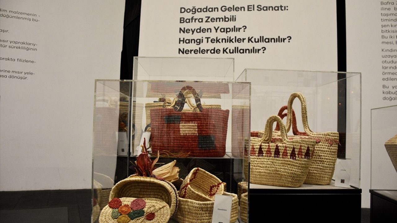 Samsun'da 'Yaşayan Miras: Bafra Zembili' Sergisi