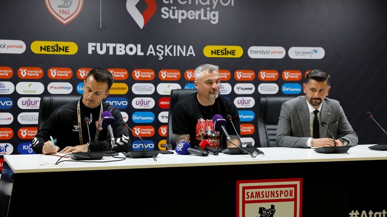 Samsunspor'un Teknik Direktörü Reis: 'İnanılmaz Bir Sezon Geçirdik'