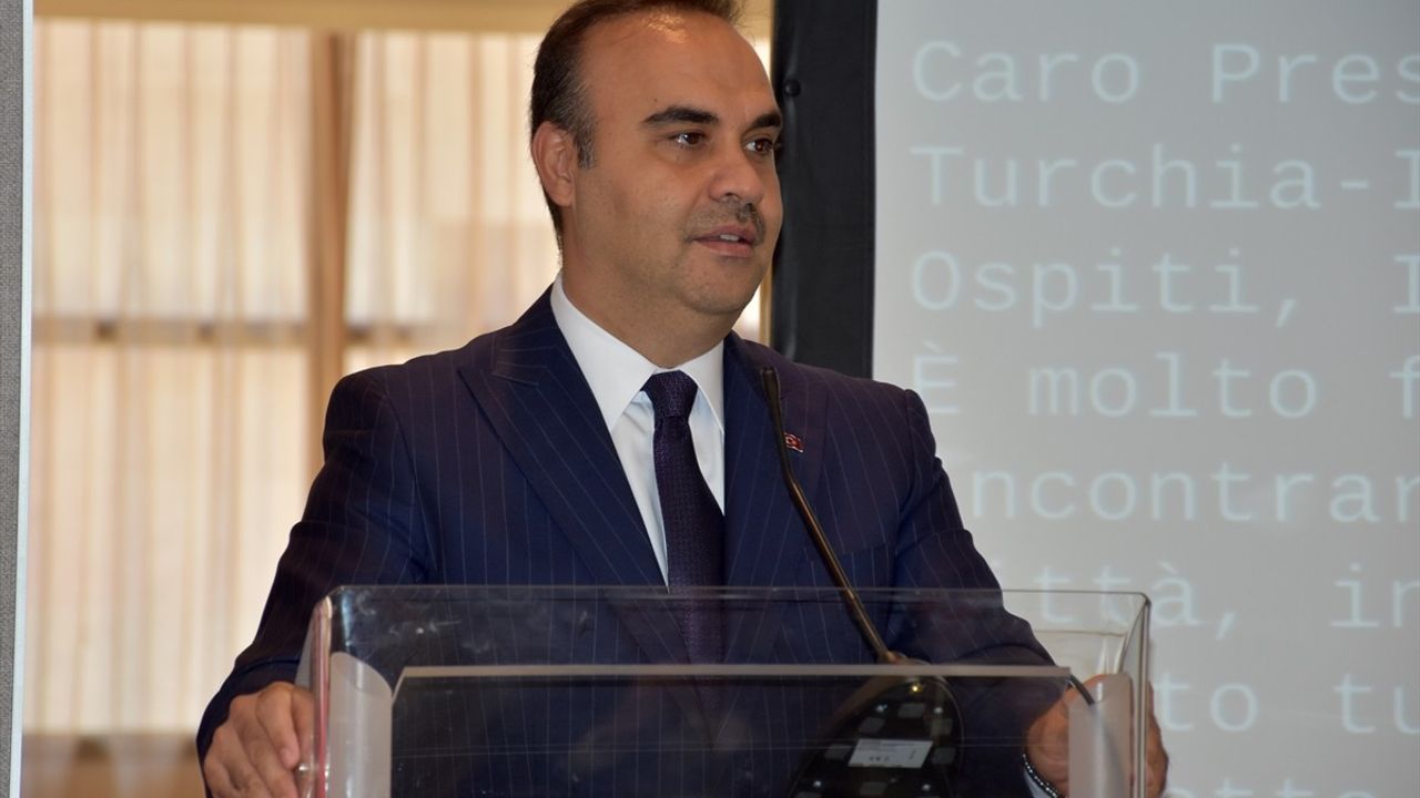 Sanayi ve Teknoloji Bakanı Kacır, MÜSİAD İtalya Etkinliğinde Türk Sanayisinin Destanını Anlattı