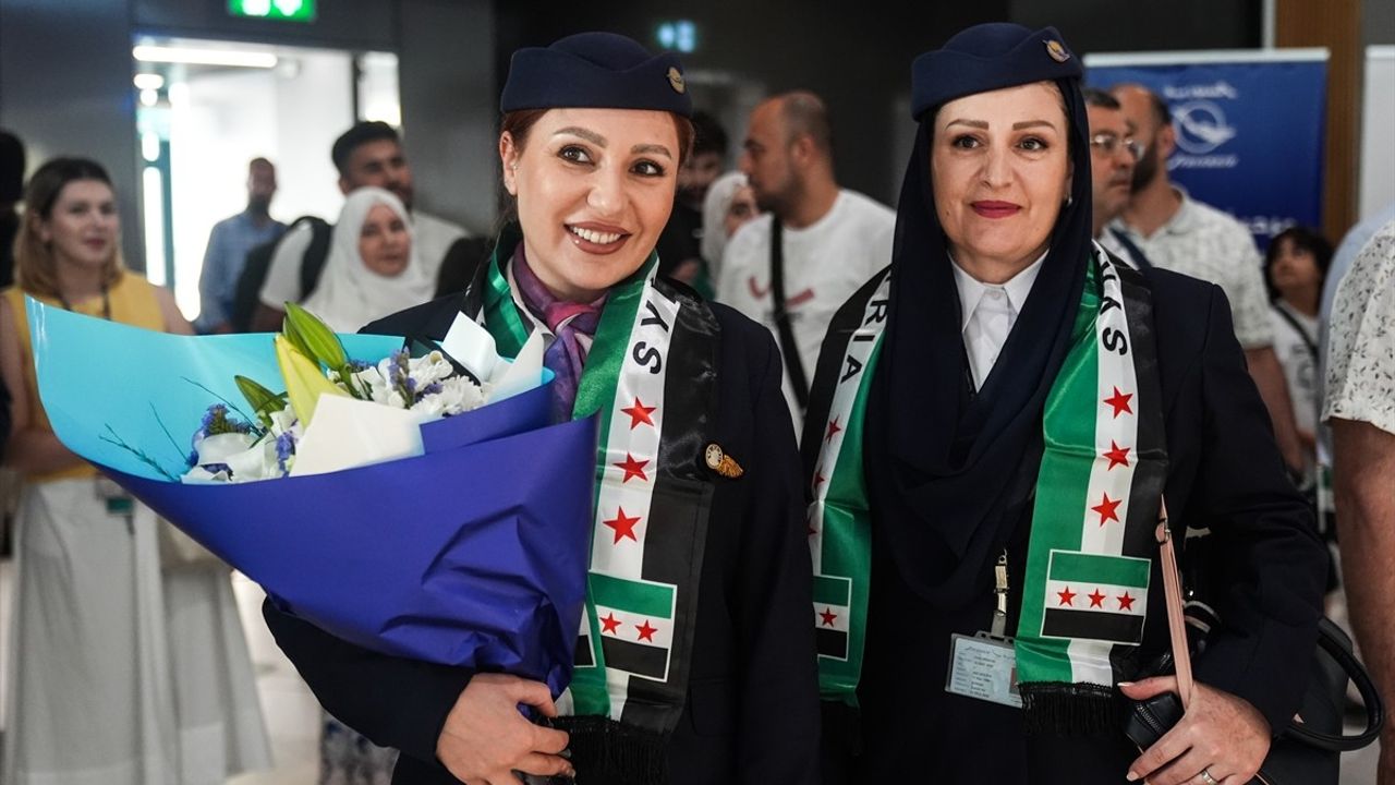 Suriye Havayolları, 12 Yıl Aradan Sonra İstanbul'a Uçtu