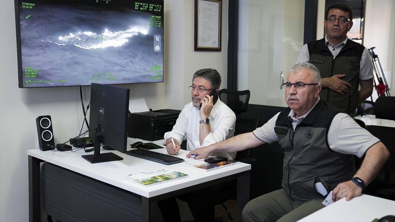 Tarım ve Orman Bakanı Yumaklı: Bugün 67 Orman Yangını!