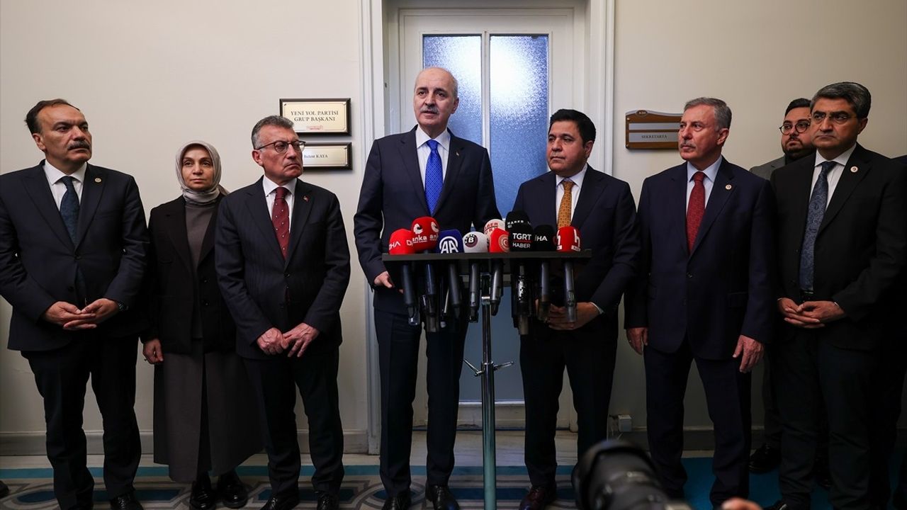 TBMM Başkanı Kurtulmuş'tan Terörsüz Türkiye Vurgusu