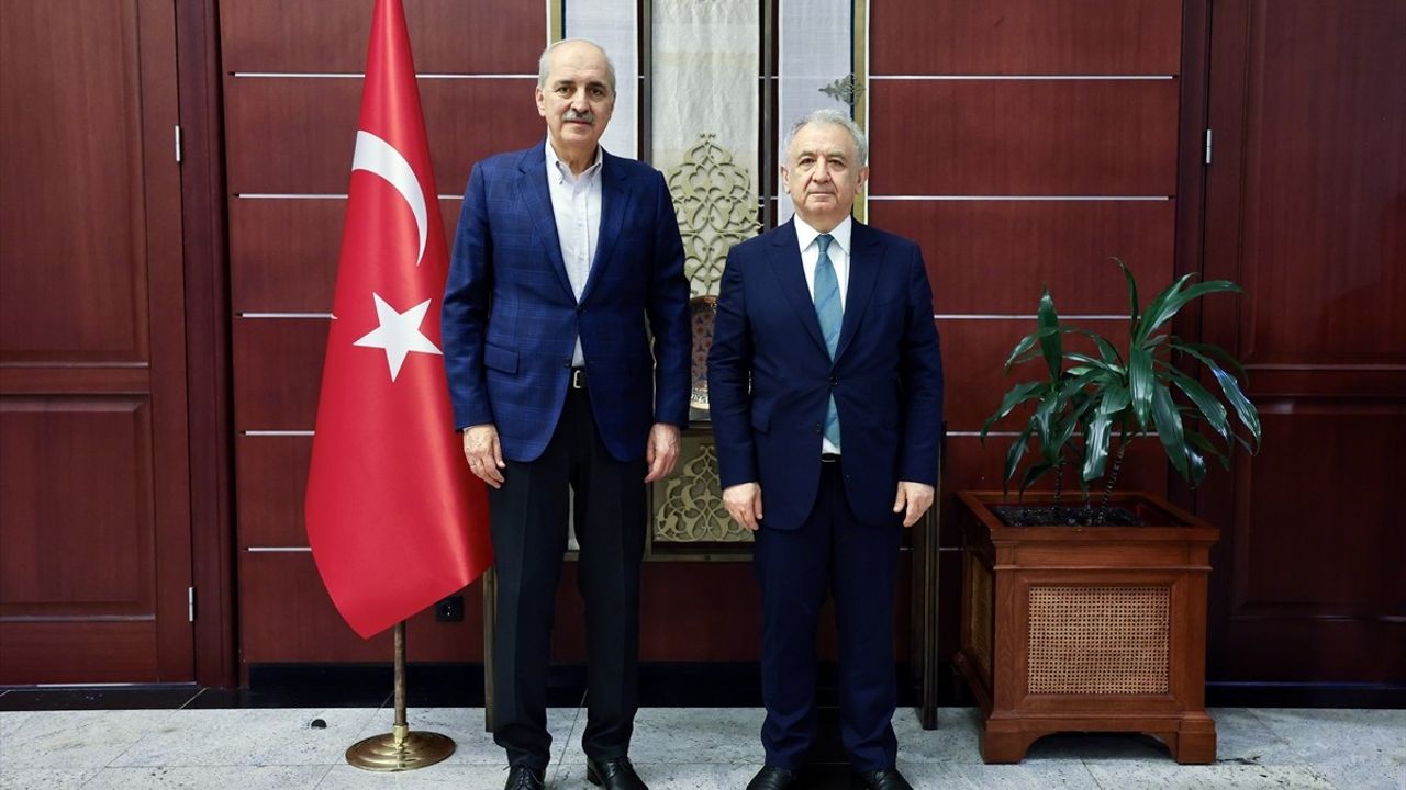 TBMM Başkanı Numan Kurtulmuş, Astana Büyükelçiliği'ni Ziyaret Etti