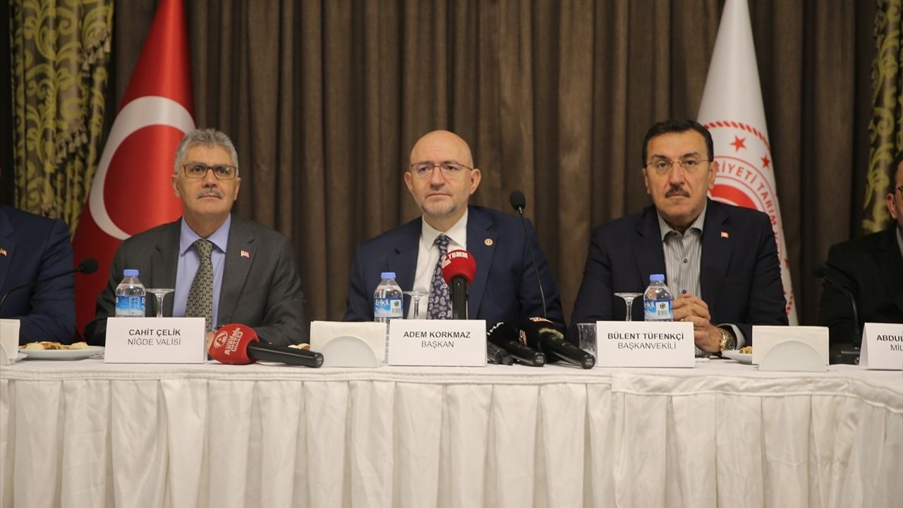 TBMM Zirai Don Olayı Araştırma Komisyonu Niğde'de Toplandı