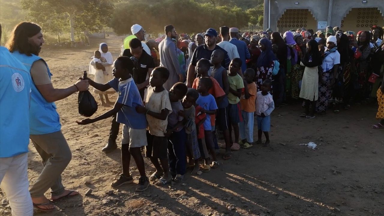 TDV, Mozambik'te Kurban Eti Dağıtımına Başladı