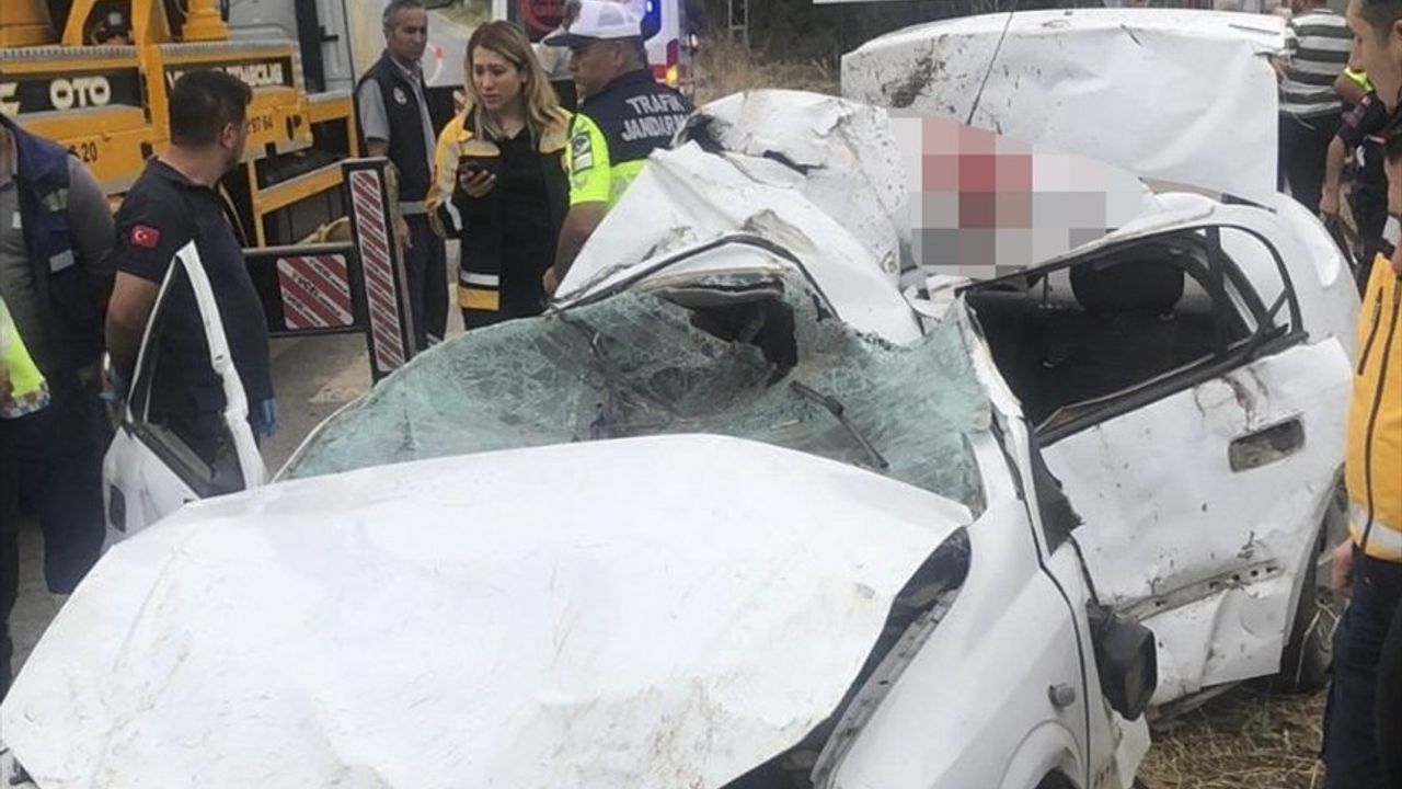 Tokat'ta Devrilen Otomobil Kazasında Sürücü Hayatını Kaybetti