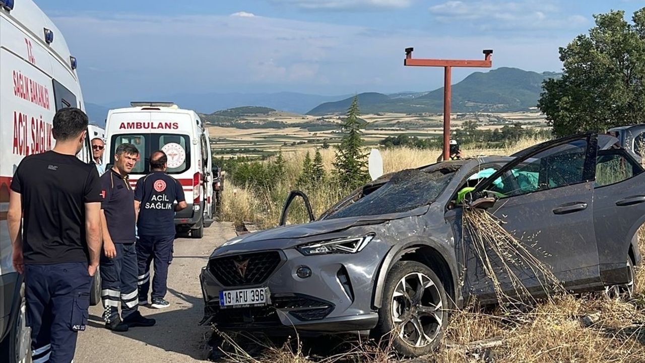 Tokat’ta Otomobil Devrildi: 3 Yaralı