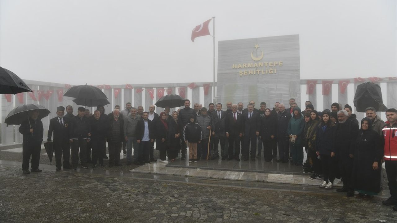 Trabzon'da Harmantepe Şehitleri İçin Duygusal Anma Töreni