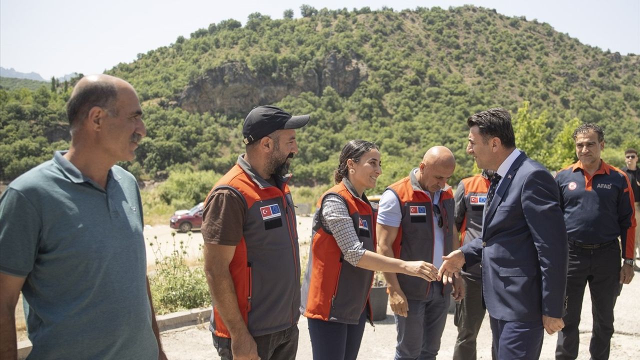 Tunceli'de Afetlere Karşı Toplumsal Dirençlilik Projesi Başlatıldı