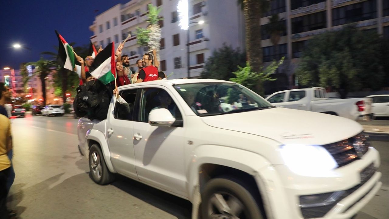 Tunus'tan Gazze'ye Mağrip Direniş Konvoyu Yola Çıktı