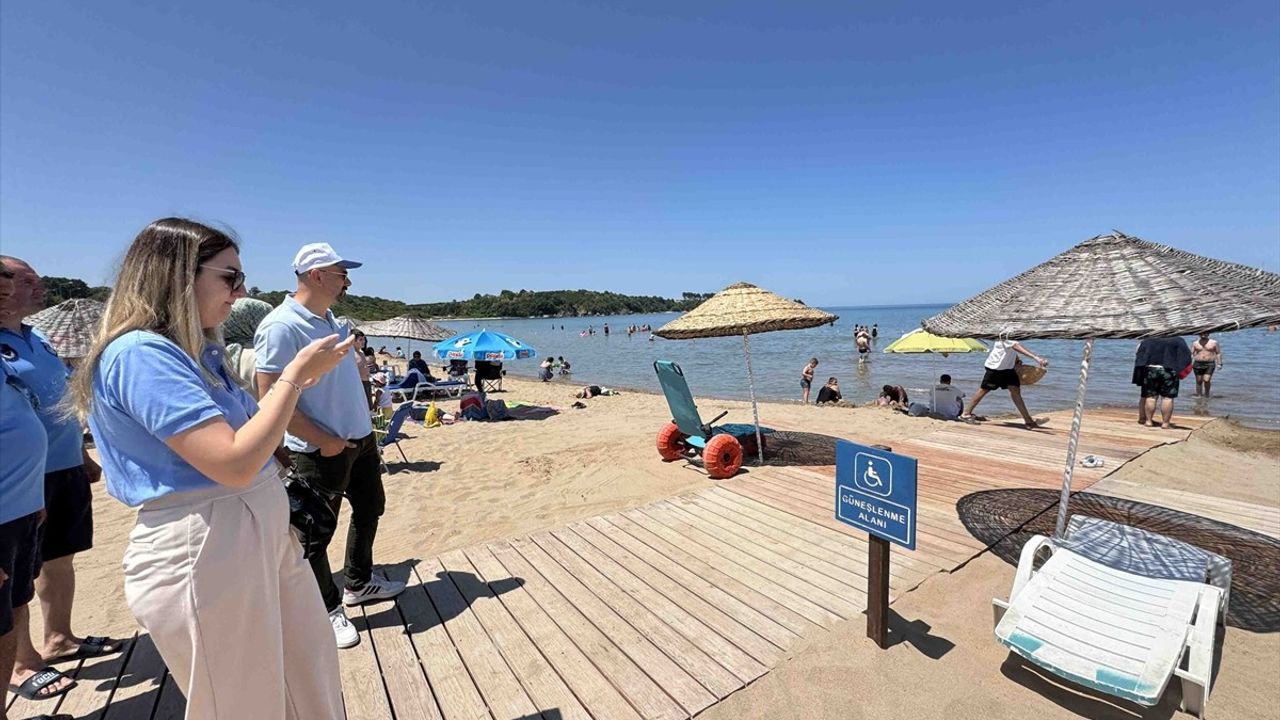 TÜRÇEV, Kocaeli’nin Mavi Bayraklı Plajlarında Denetim Gerçekleştirdi