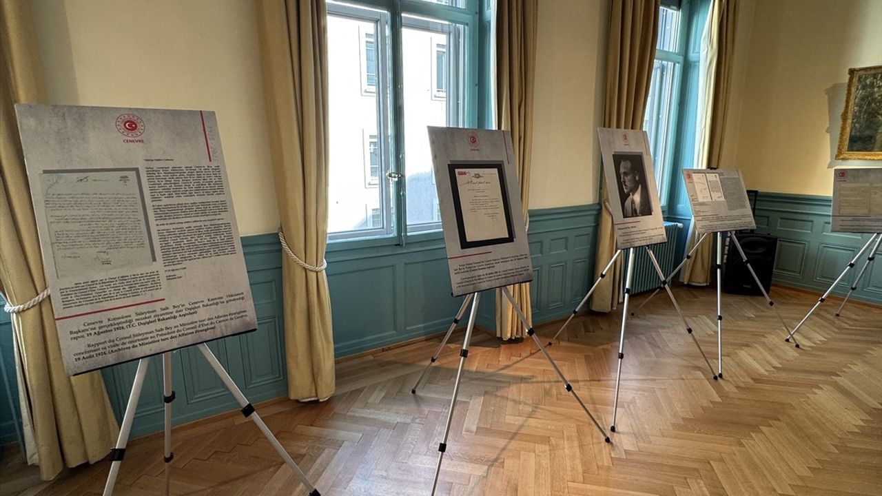 Türkiye-İsviçre Dostluk Antlaşması'nın 100. Yılı Cenevre'de Kutlandı