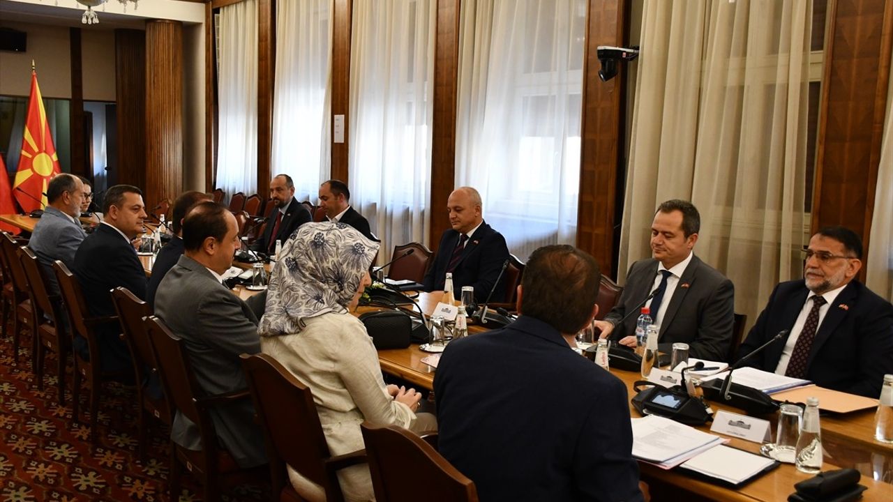 Türkiye ve Kuzey Makedonya Dostluk Grupları Üsküp'te Buluştu
