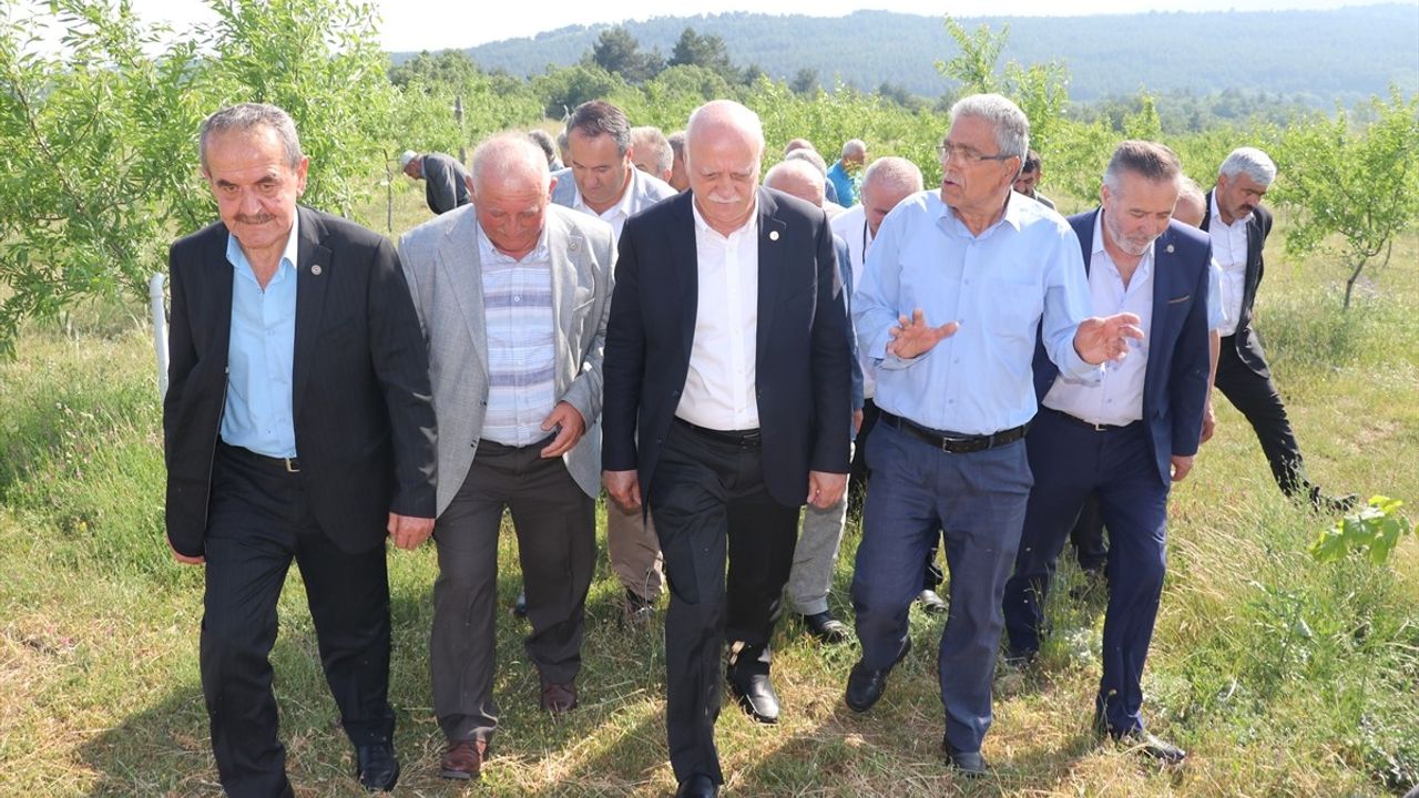 TZOB Başkanı Bayraktar, Karabük'te Dondan Etkilenen Tarım Alanlarını İnceledi