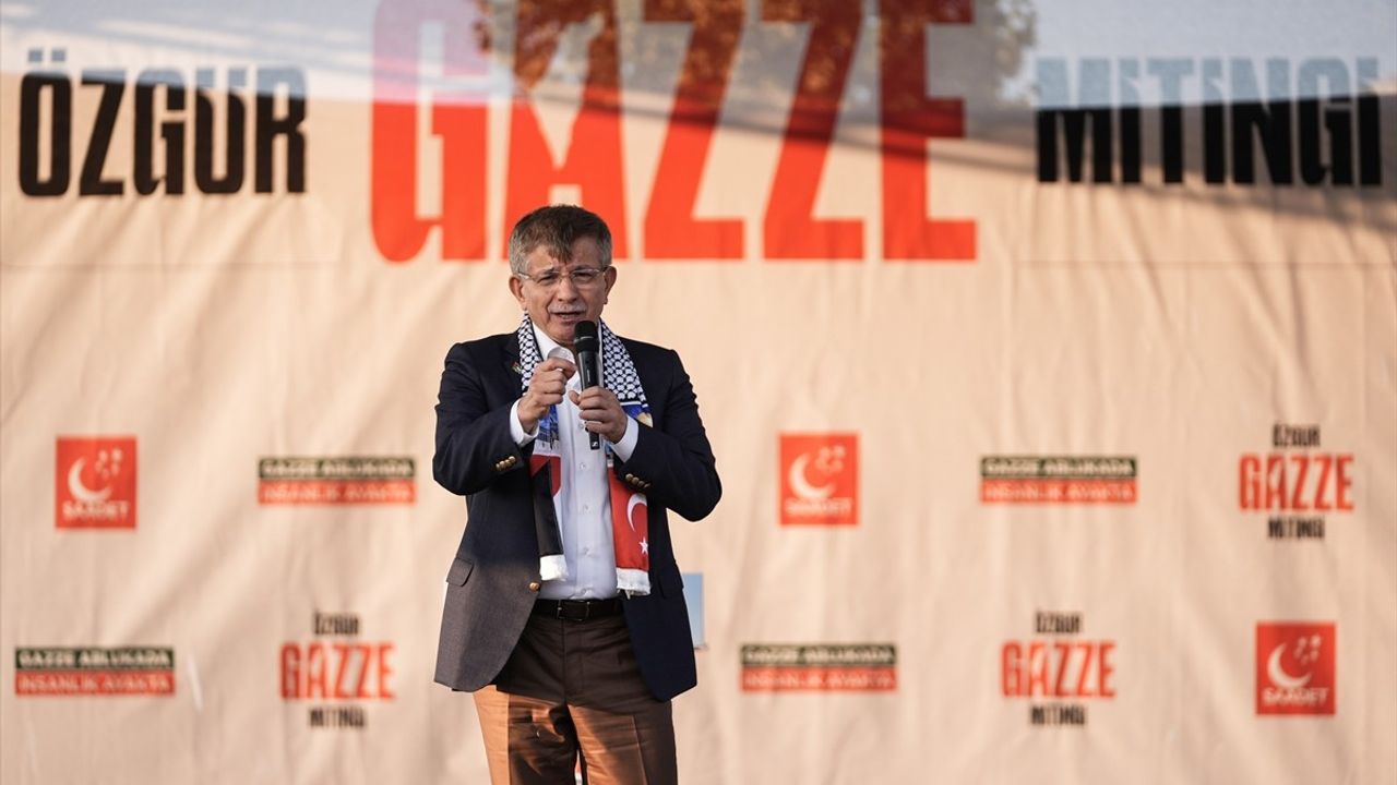 Üsküdar'da 'Özgür Gazze Mitingi' Gerçekleşti